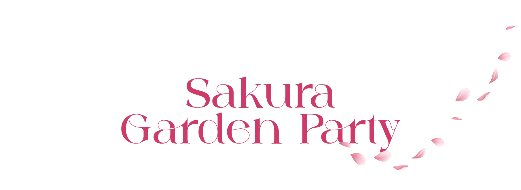 Illustration of headline for the 19th Annual 2025 Palm Beach Police & Fire Rescue Ball - Sakura Garden Party.