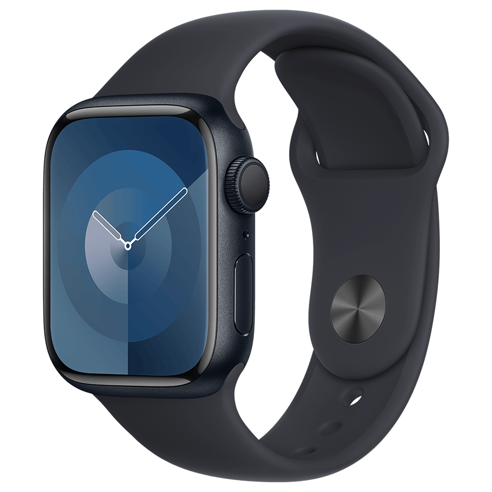 The Apple Watch Series 4 in black